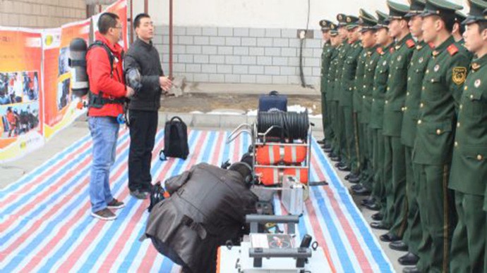 甘肅地震局及國家陸地搜尋與救護（蘭州）基地培訓